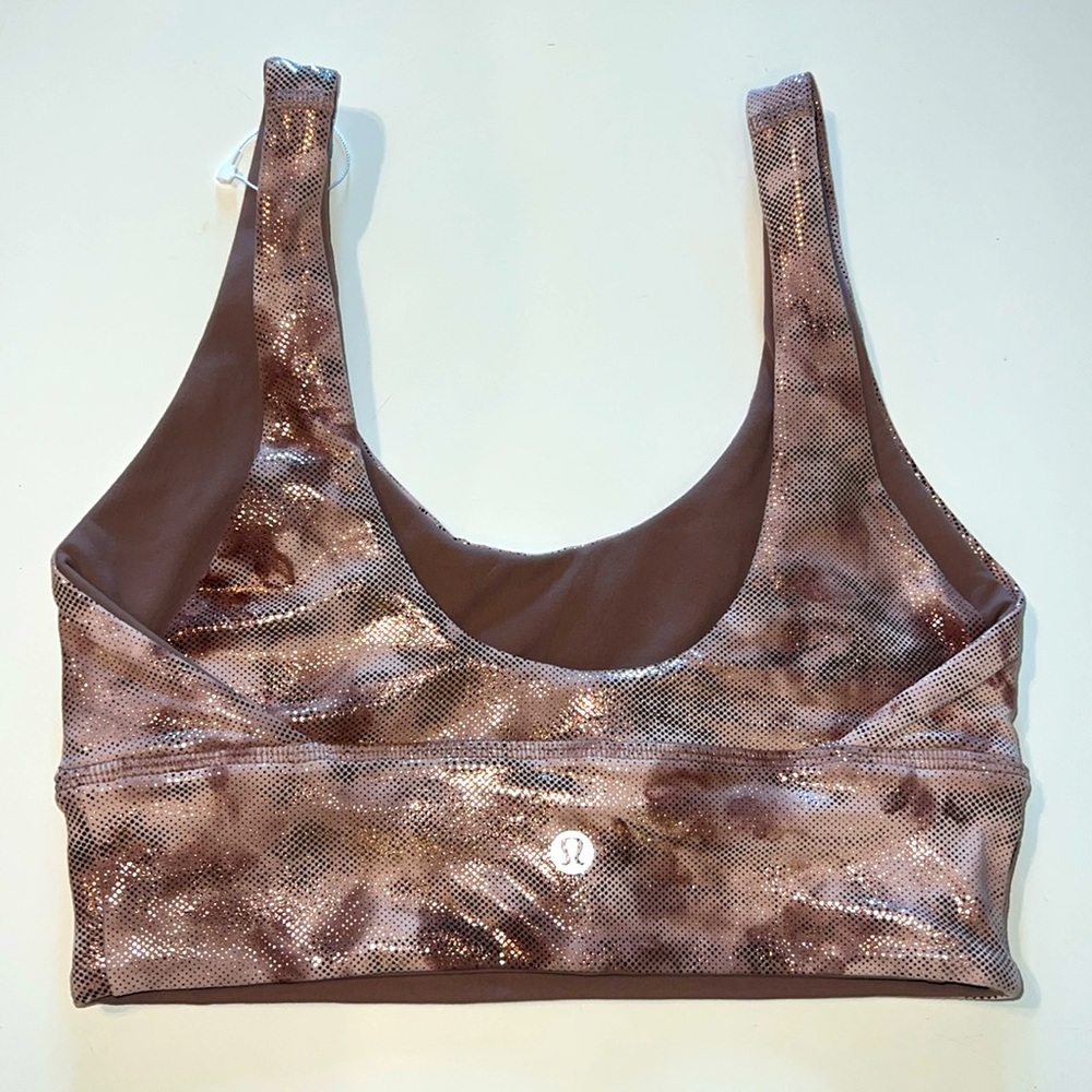 Lululemon Align Bra Shine *Light Support, A/B Cup, Reversible - Picture 3 of 8